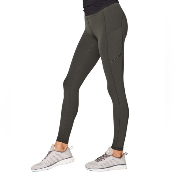 Lululemon Speed Up Tight Size 6 Dark Olive - Picture 1 of 12